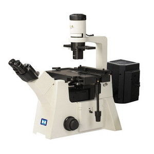 Trinokularny mikroskop fluorescencyjny odwrócony LIF-305 z kamerą