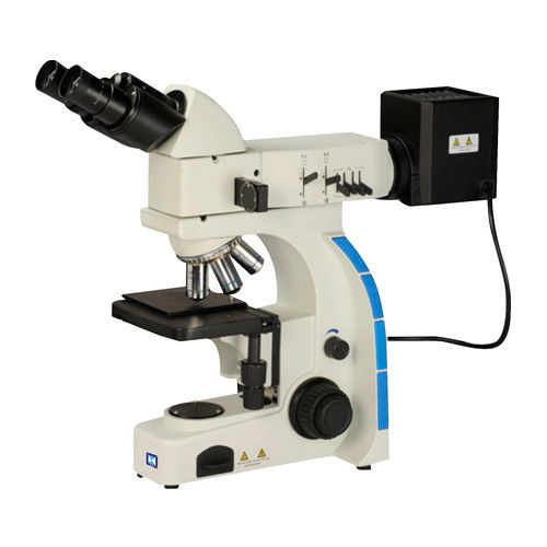 Pionowy dwuokularowy mikroskop ze złożonym światłem z systemem korekcji kolorów Infinity
