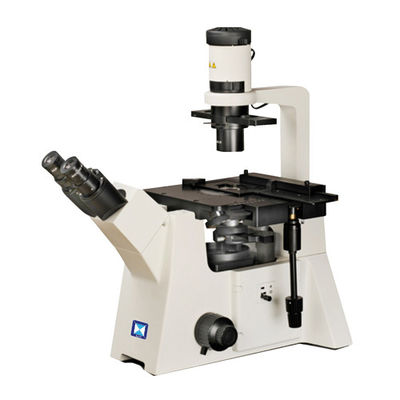 LIB-305 Odwrócony trójokularowy mikroskop biologiczny z nieskończonym układem optycznym